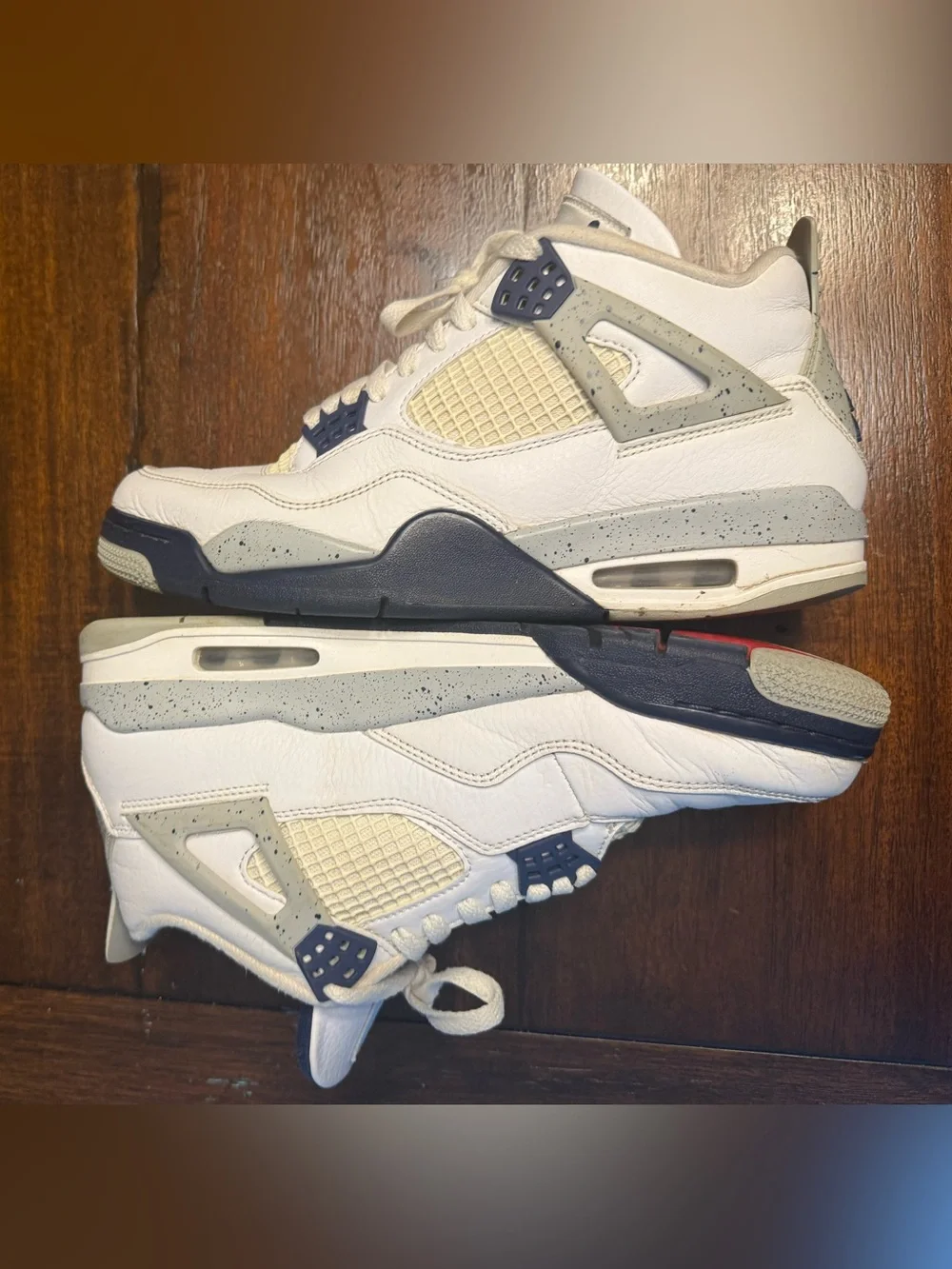 Jordan 4 Midnight Navy Athletic Sneakers
